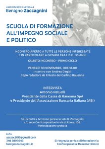 scuola impegno sociale Benigno Zaccagnini_intervista Antonio Patuelli